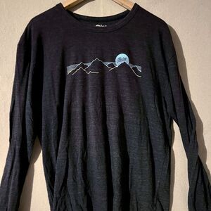 Ski Lee Mountain Long Sleeve T-shirt Las Vegas snow skiing